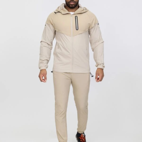 The Tech Tracksuite Beige